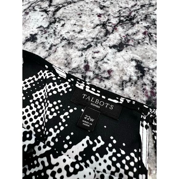 Talbots women’s top size 22 sleeveless - Picture 5 of 9